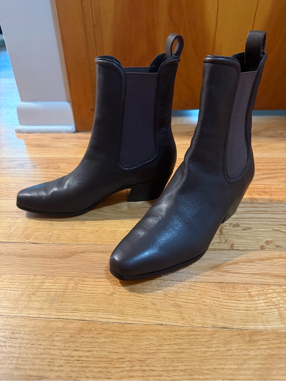 Veronica Beard Brown Leather Boots